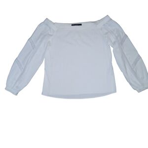 Elegant White House Black Market Off-Shoulder Women's Top Size Small